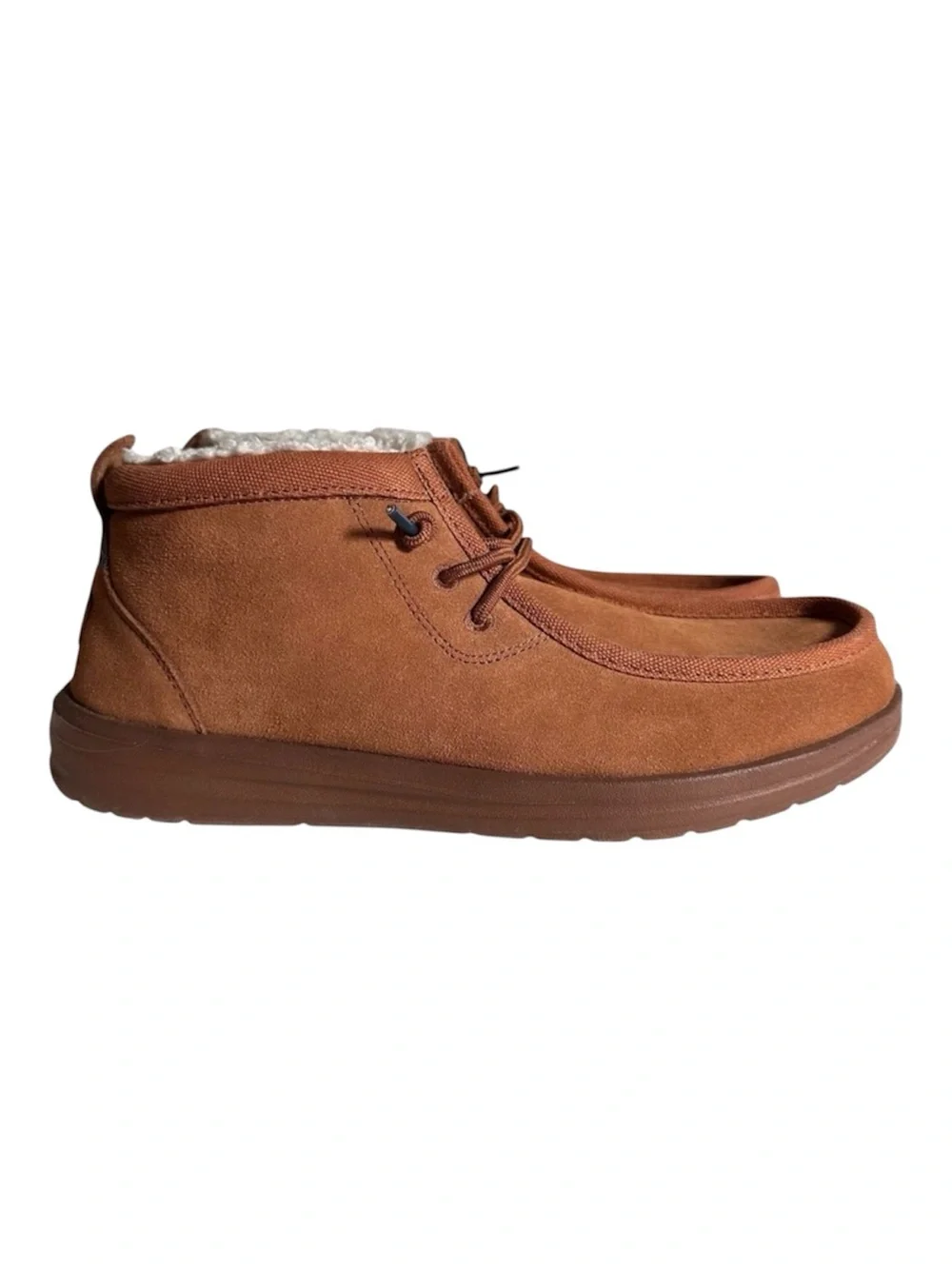Hey Dude Brown Wally Mid Gripr Warmth Chukka Boots